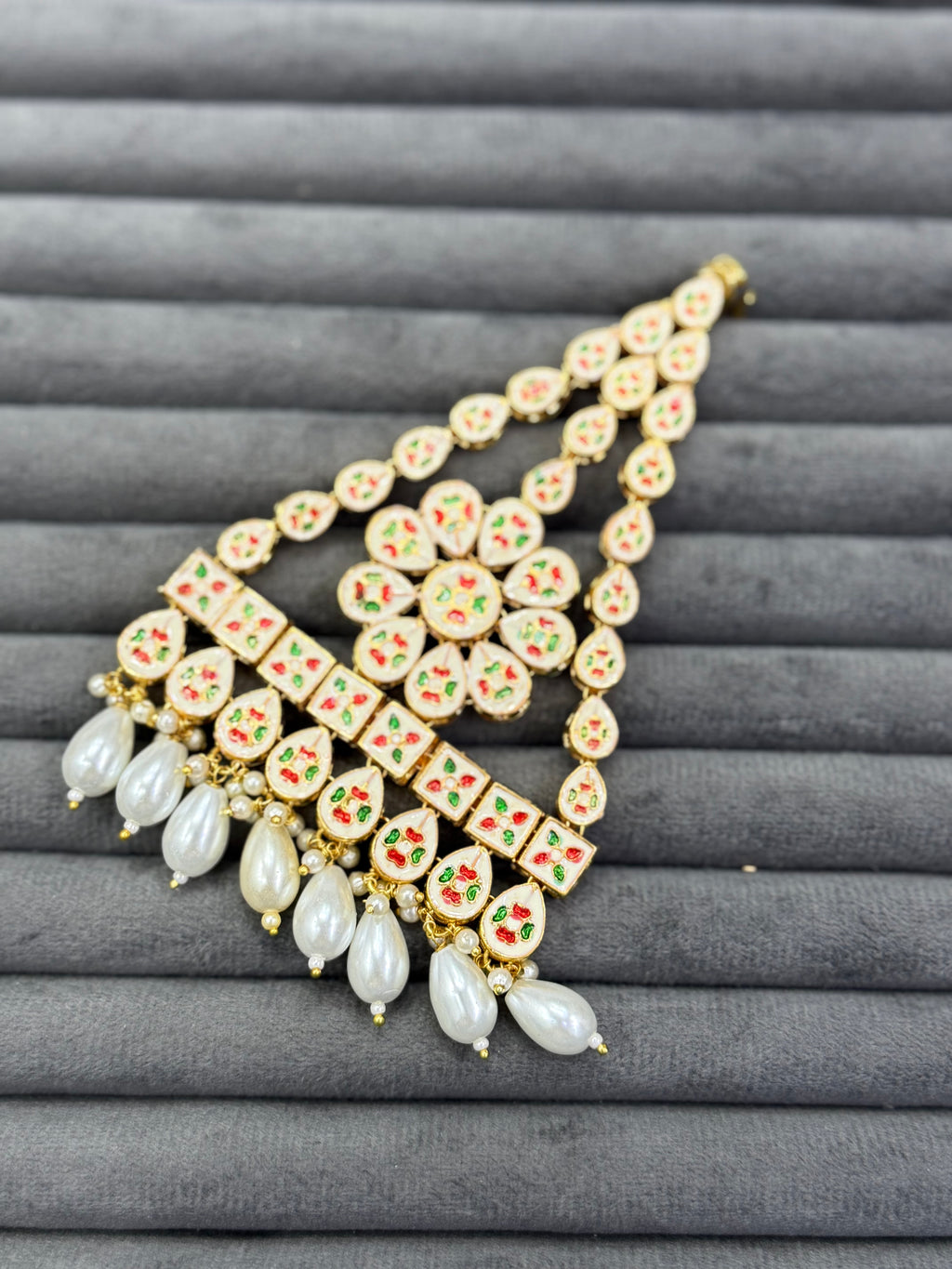 AZIZA KUNDAN CHAKRA JHUMAR