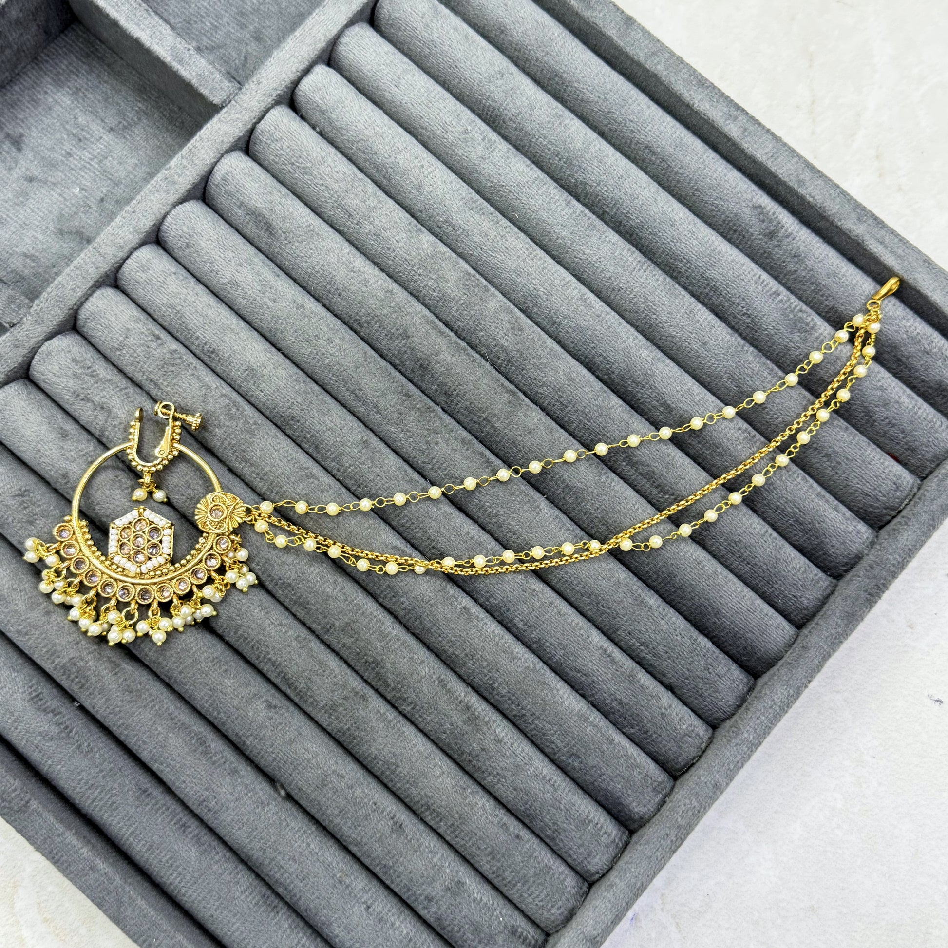 DIAMOND RIVIERA NOSE RING