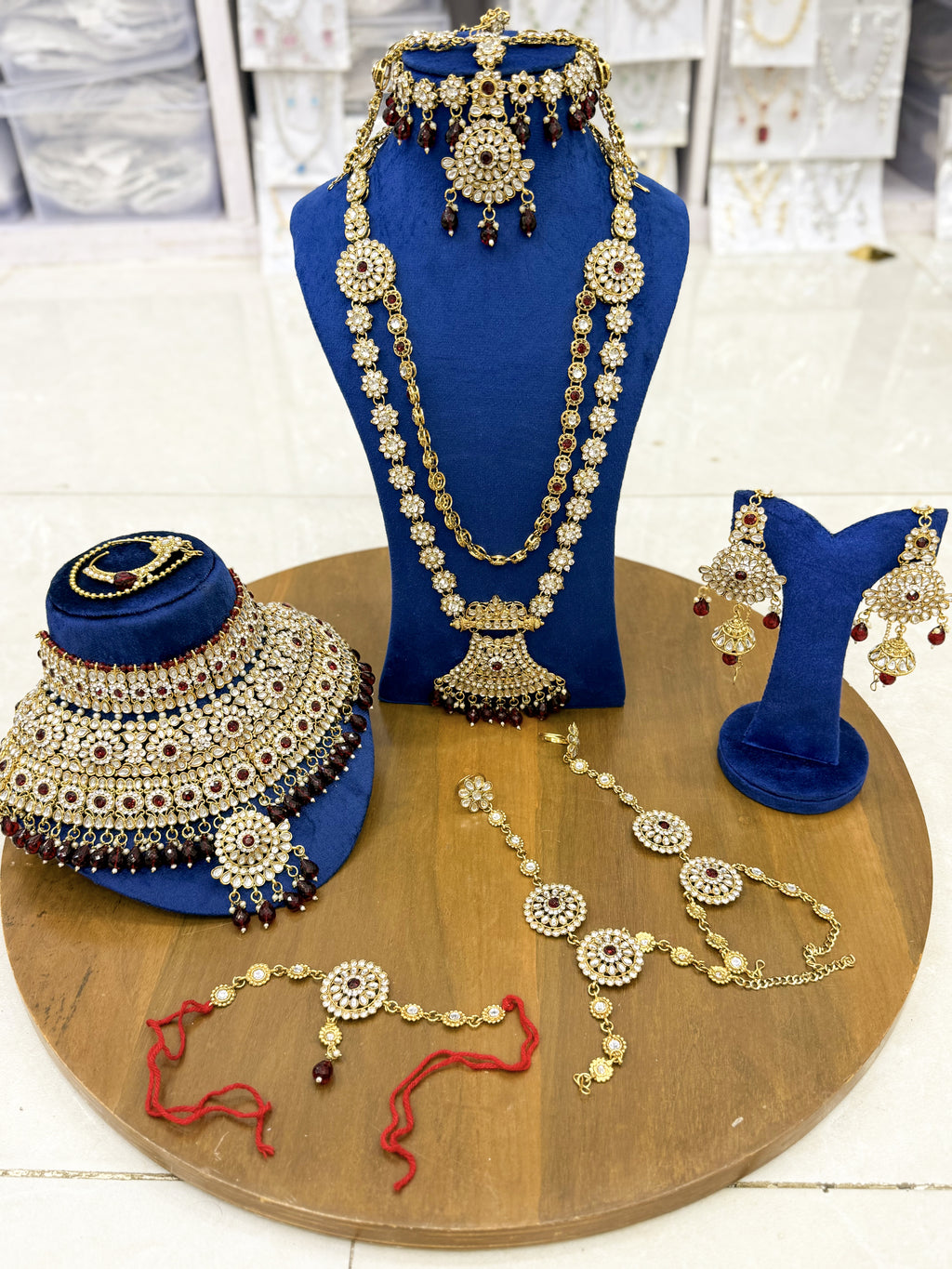 ANARKALI DAMAN KUNDAN SET