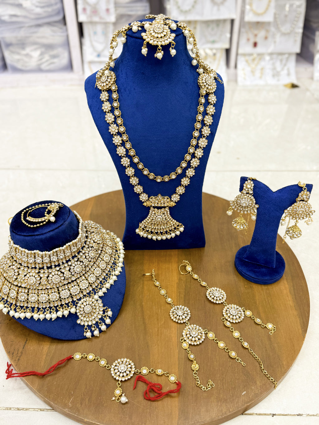 ANARKALI DAMAN KUNDAN SET
