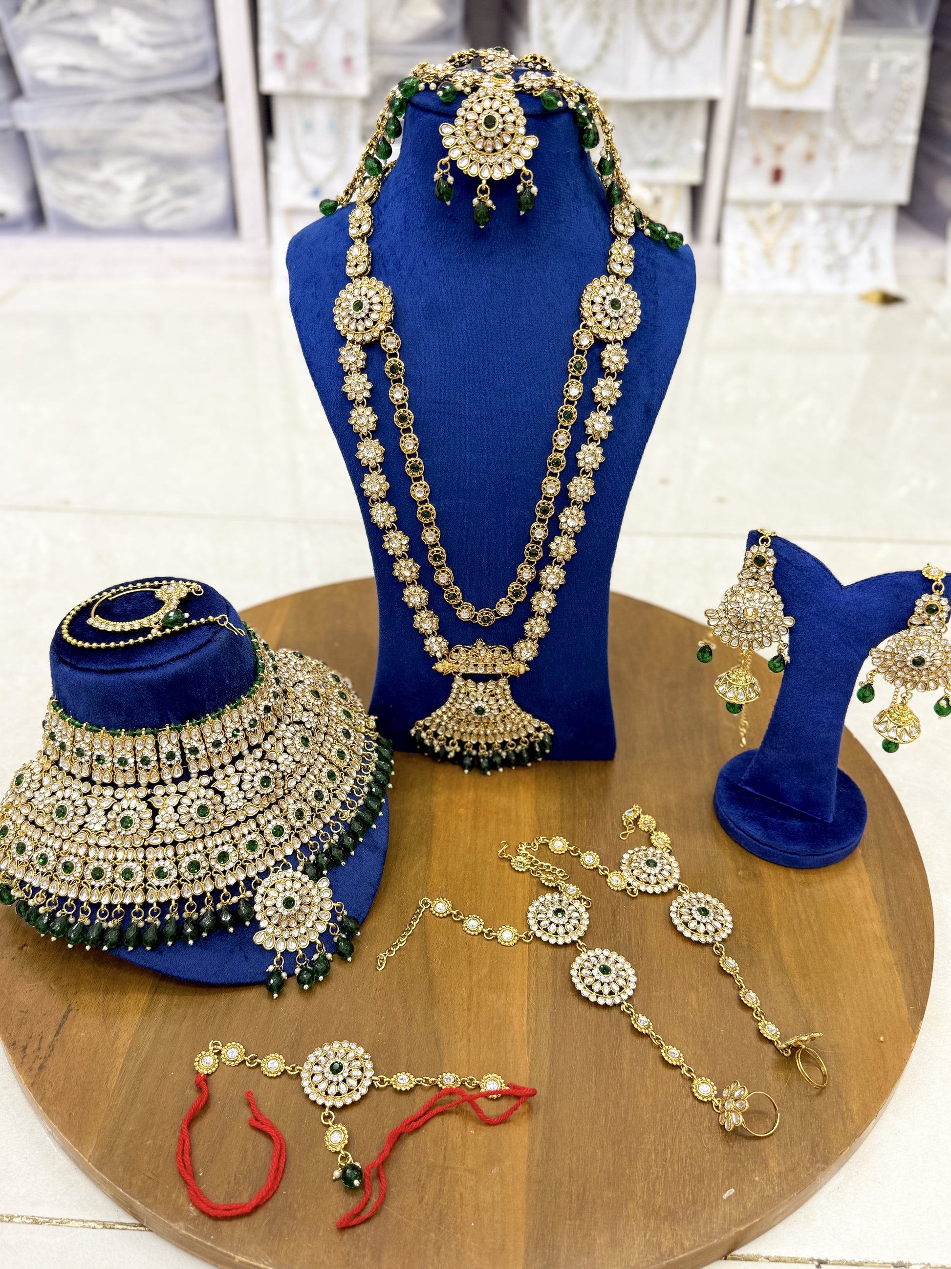 ANARKALI DAMAN KUNDAN SET