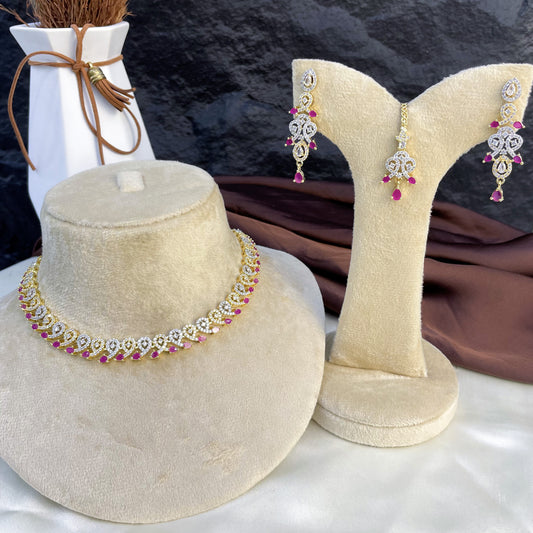 TWISTED CASCADE NECKLACE SET