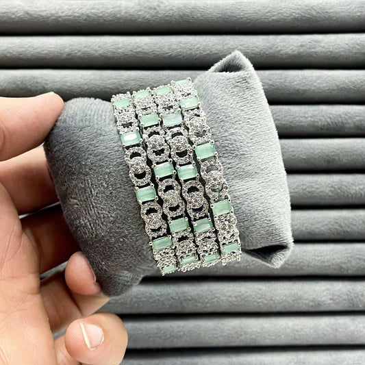 ETERNAL LINK ZIRCON BANGLES