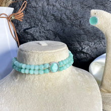 MINT JADEITE ZIRCON CHOKER