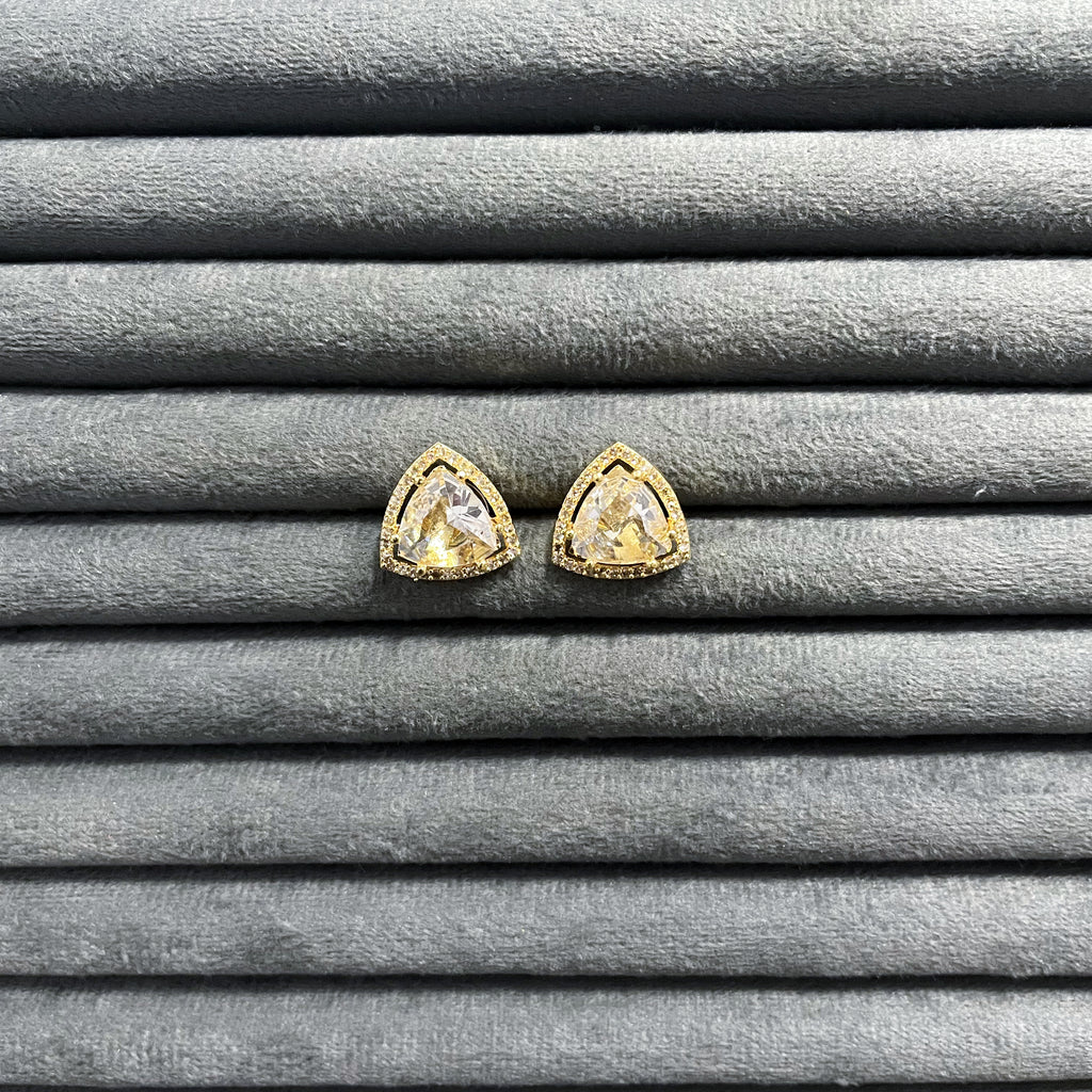 TRIANGLE AURA STUDS
