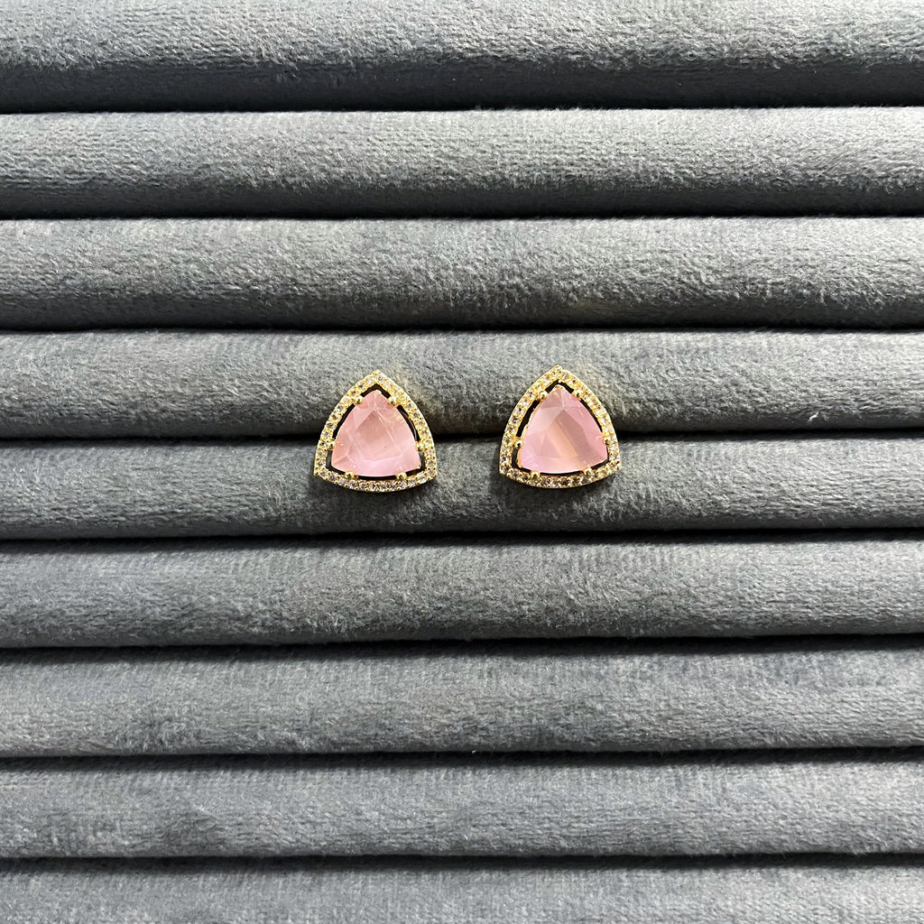 TRIANGLE AURA STUDS