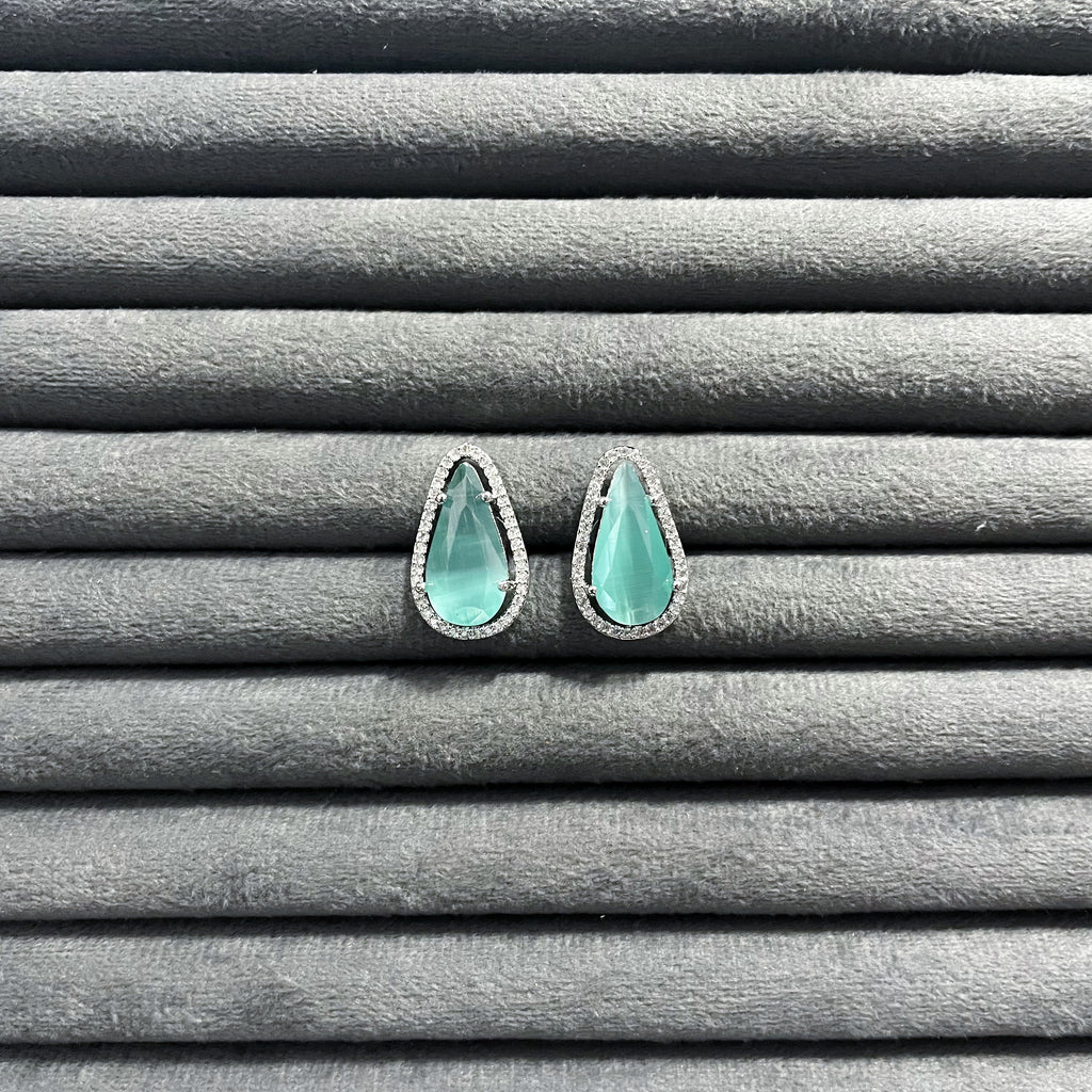 MARQUISE DROP STUDS