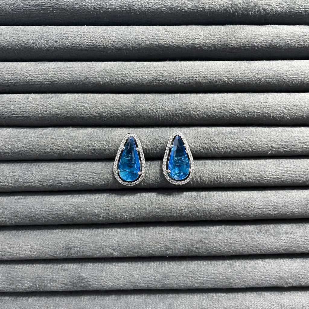 MARQUISE DROP STUDS