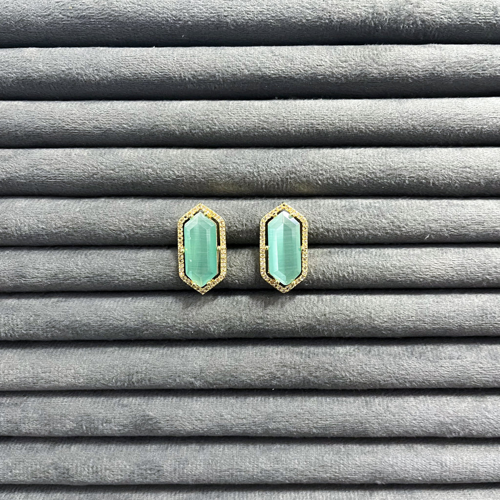 LUXURY OCTAGON STUDS