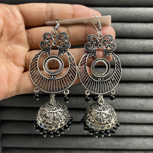 BAROQUE FAN EARRINGS