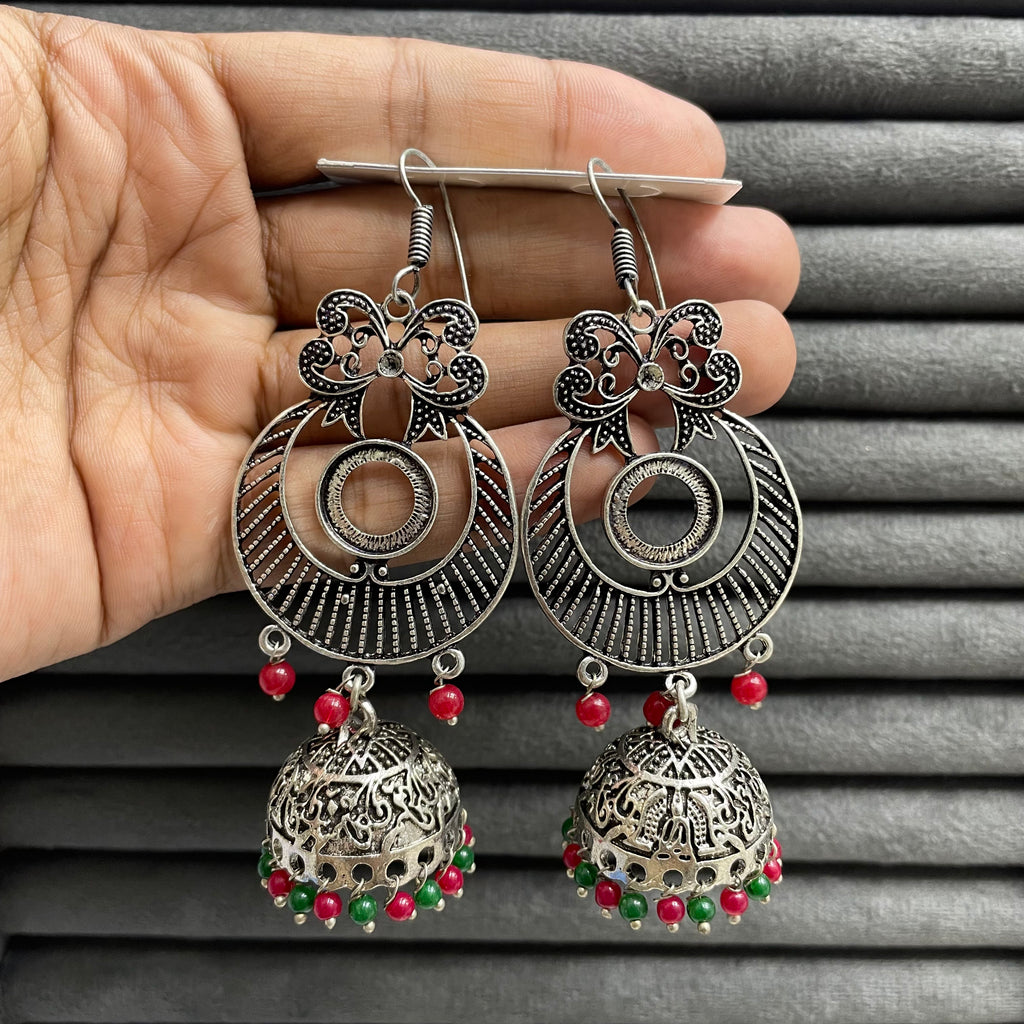 BAROQUE FAN EARRINGS