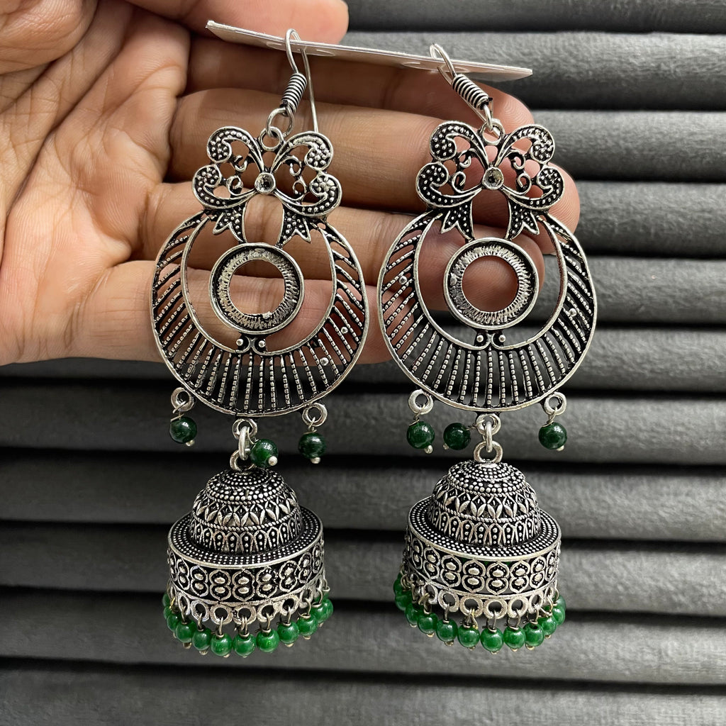 BAROQUE FAN EARRINGS