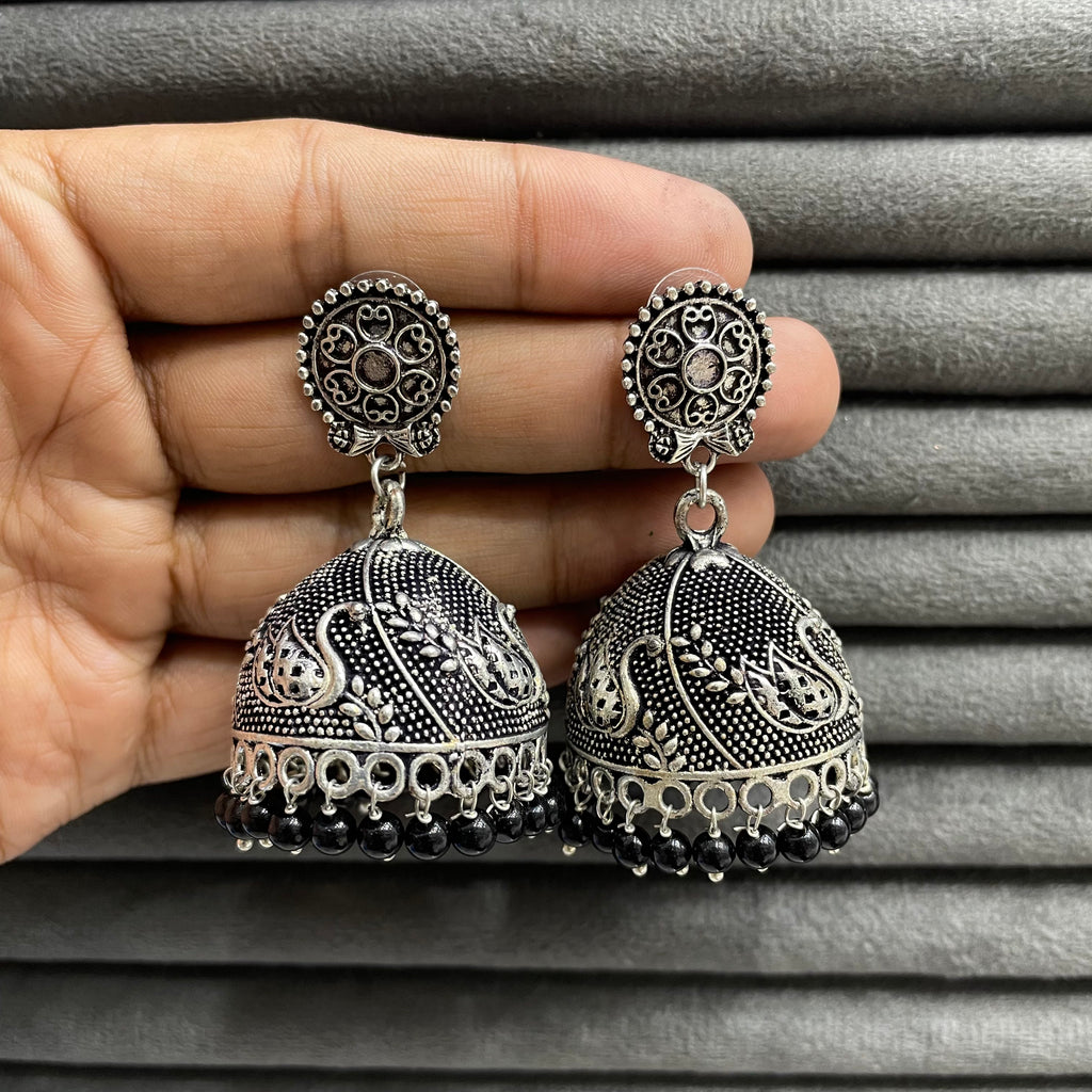 PEACOCK MONARCH EARRINGS