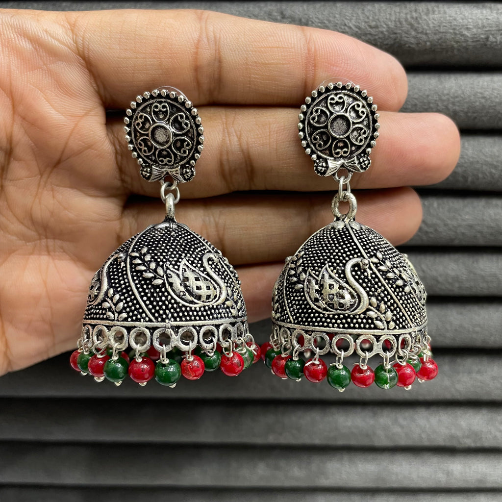 PEACOCK MONARCH EARRINGS