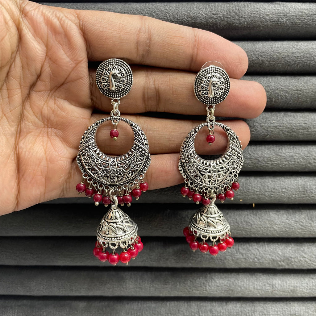 CRESCENT MAHAL EARRINGS