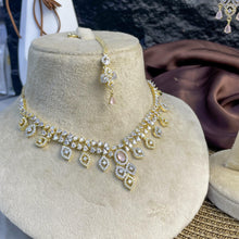 Filigree Drop Zircon NECKLACE SET