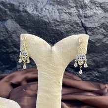 Filigree Drop Zircon NECKLACE SET