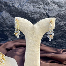 Floral Crest Zircon NECKLACE SET