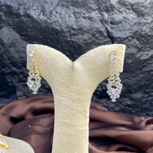 Floral Crest Zircon NECKLACE SET