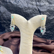 Floral Crest Zircon NECKLACE SET