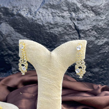 Gilded Petal Zircon NECKLACE SET