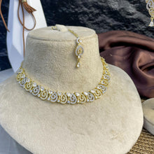 Leafy Marquise Zircon NECKLACE SET