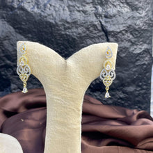 Leafy Marquise Zircon NECKLACE SET