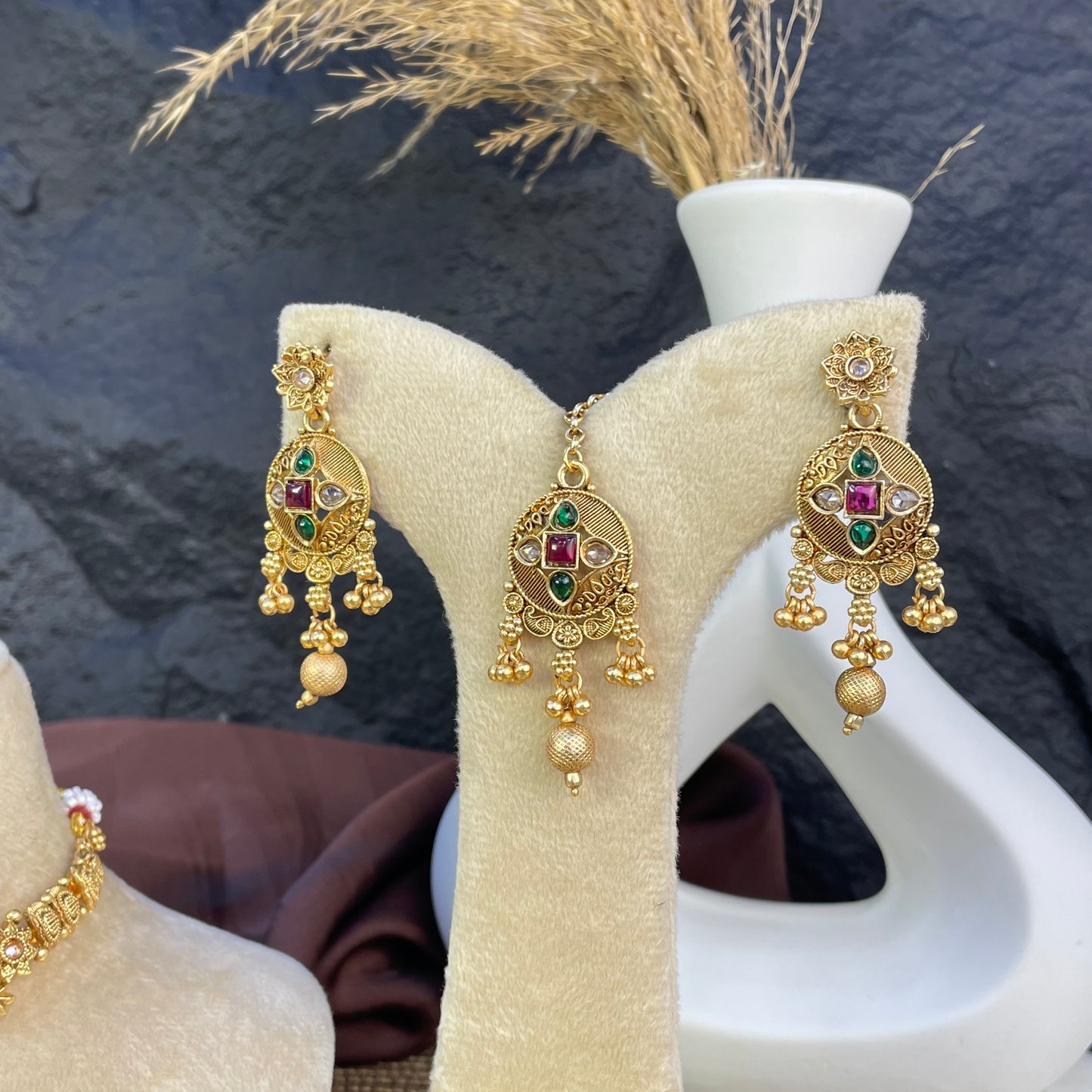 RAJWARI ETERNAL MANDALA NECKLACE SET