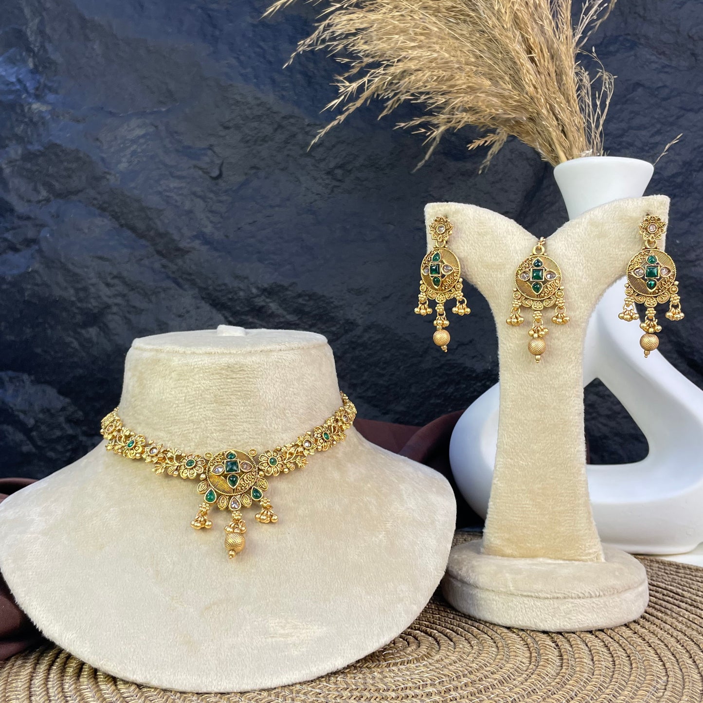 RAJWARI ETERNAL MANDALA NECKLACE SET