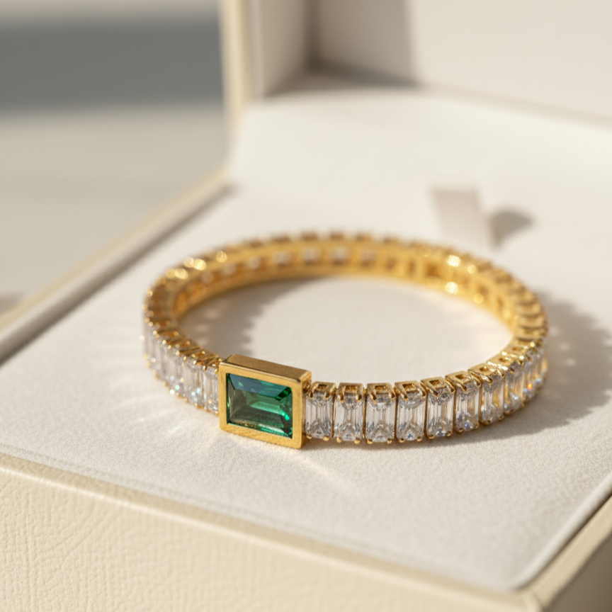 The Green Halo Bracelet