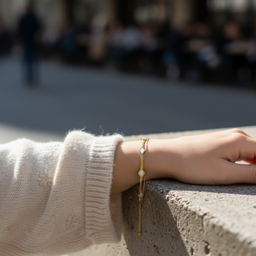 Diamond Stack Bracelet
