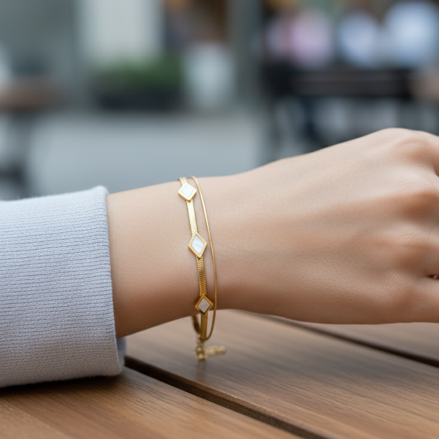 Diamond Stack Bracelet