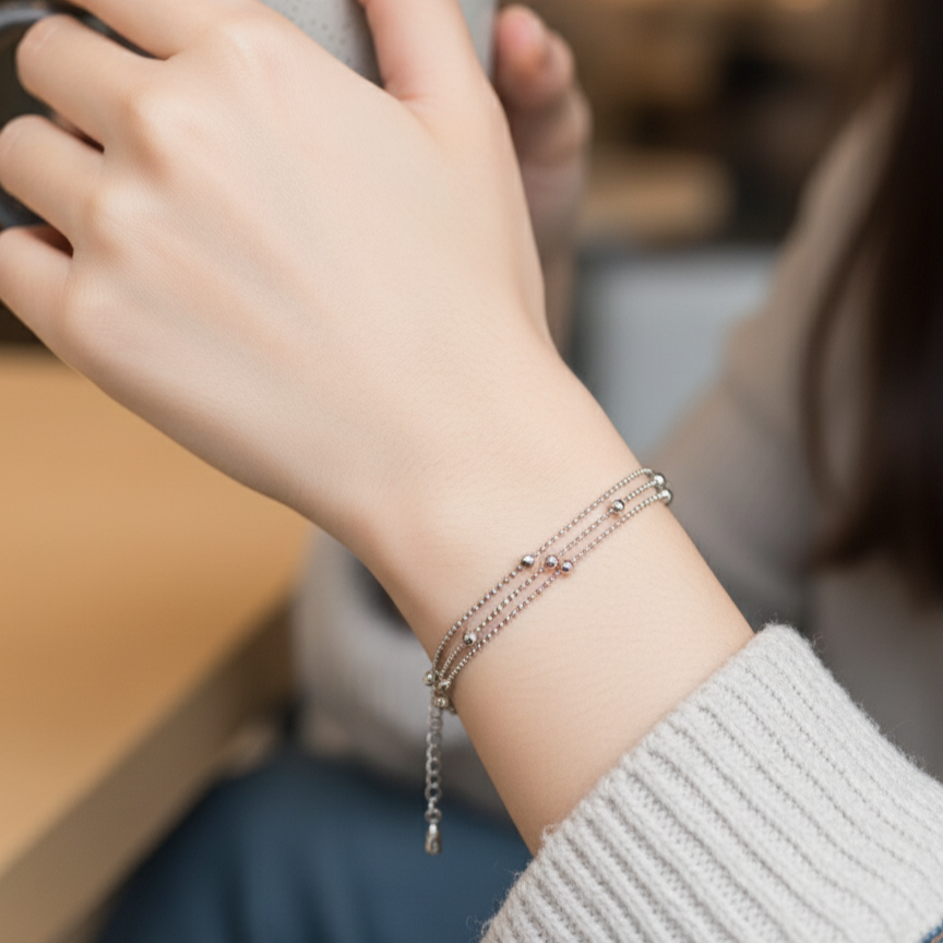 Triple Strand Bracelet