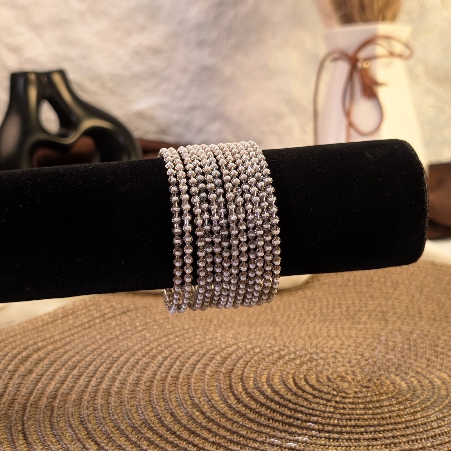 Sun-kissed amber indian bangles