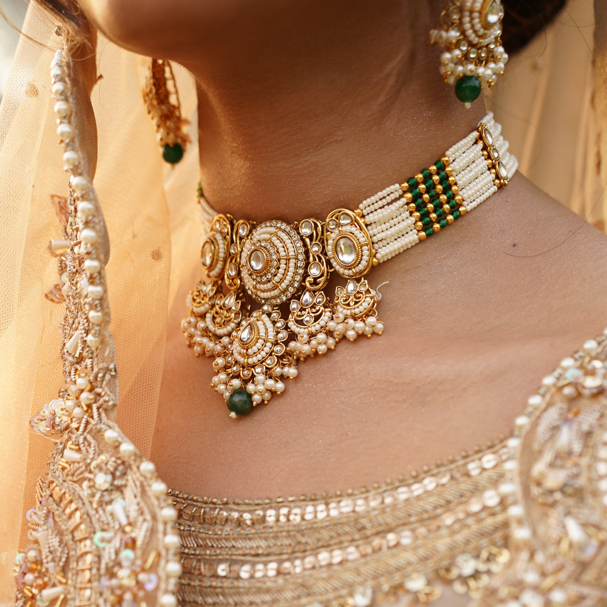 Royal Kundan Necklace Set