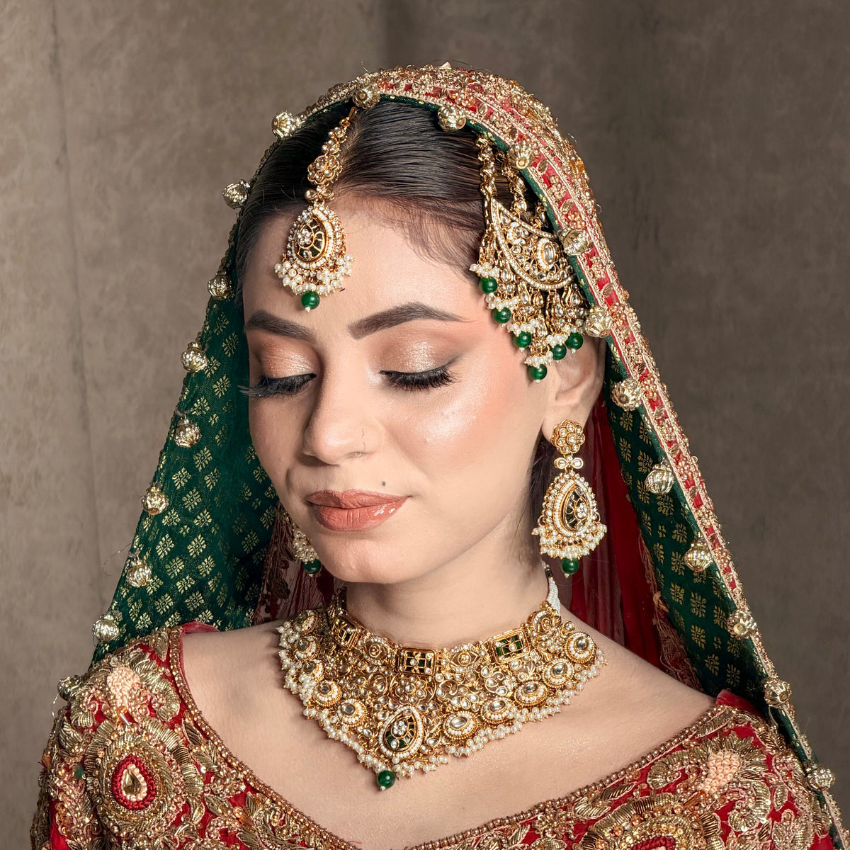 Royal Mehr Kundan Bridal Set