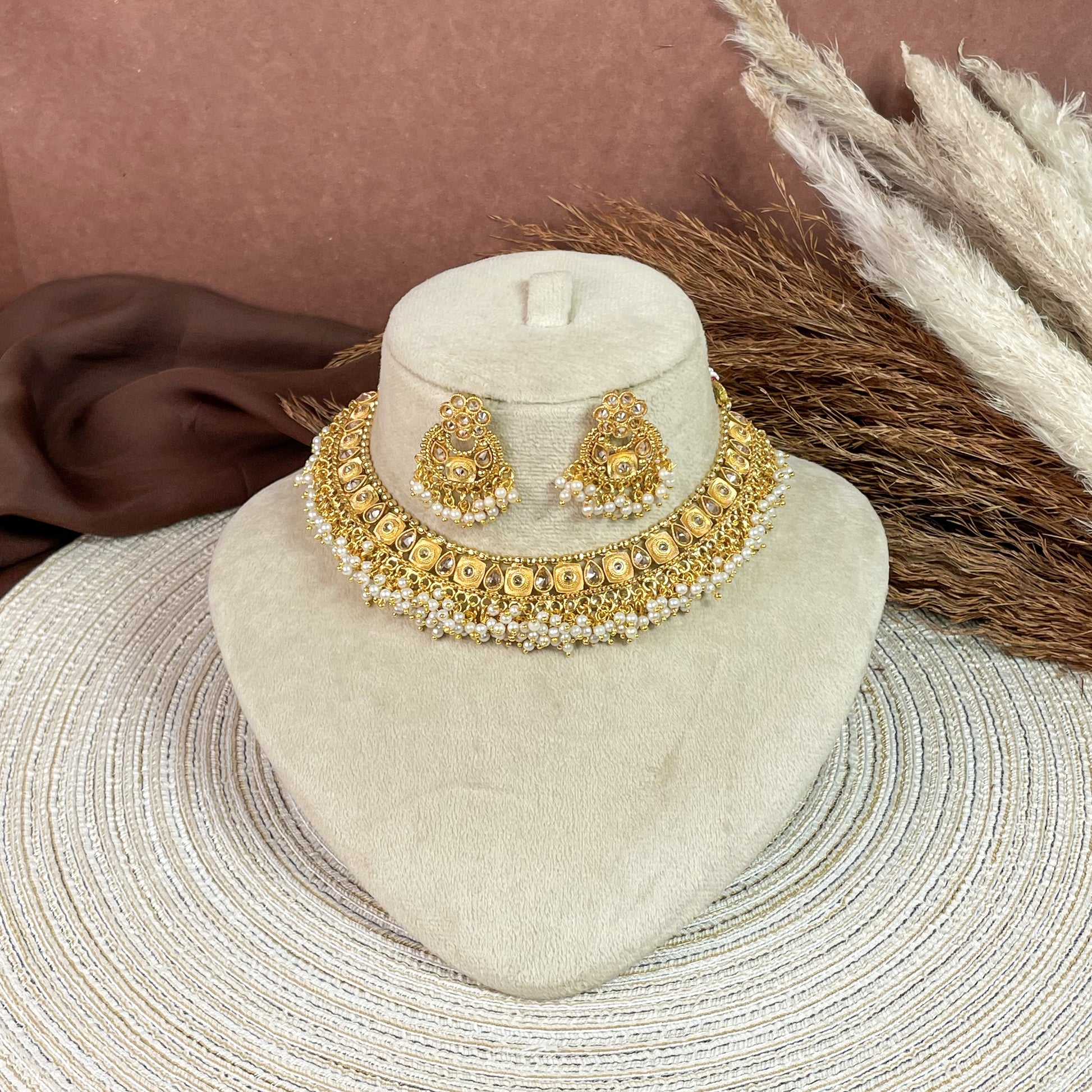 Majestic Copper Necklace Set