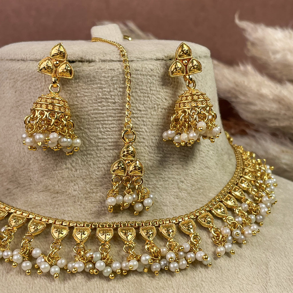 Vintage Copper Necklace Set