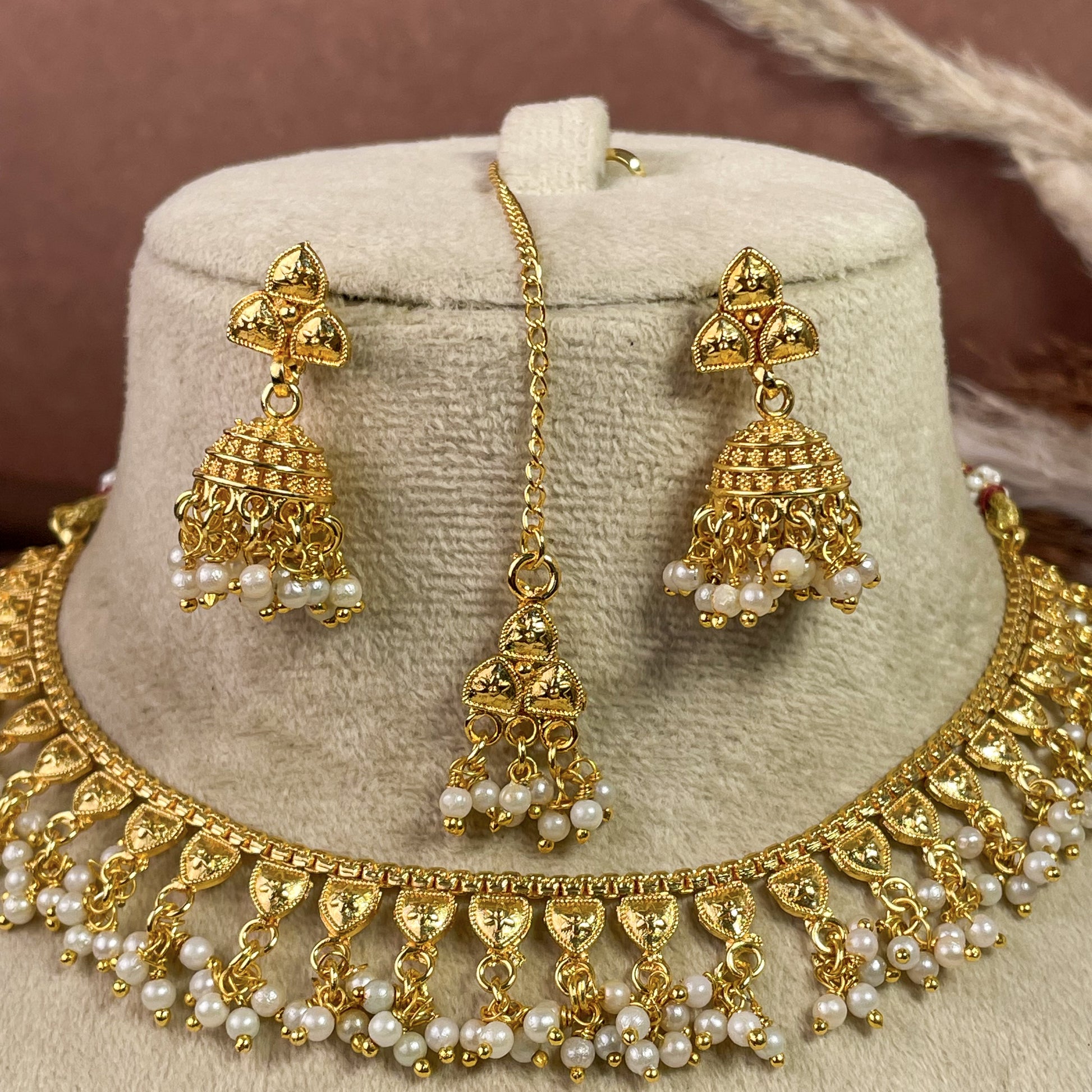 Vintage Copper Necklace Set