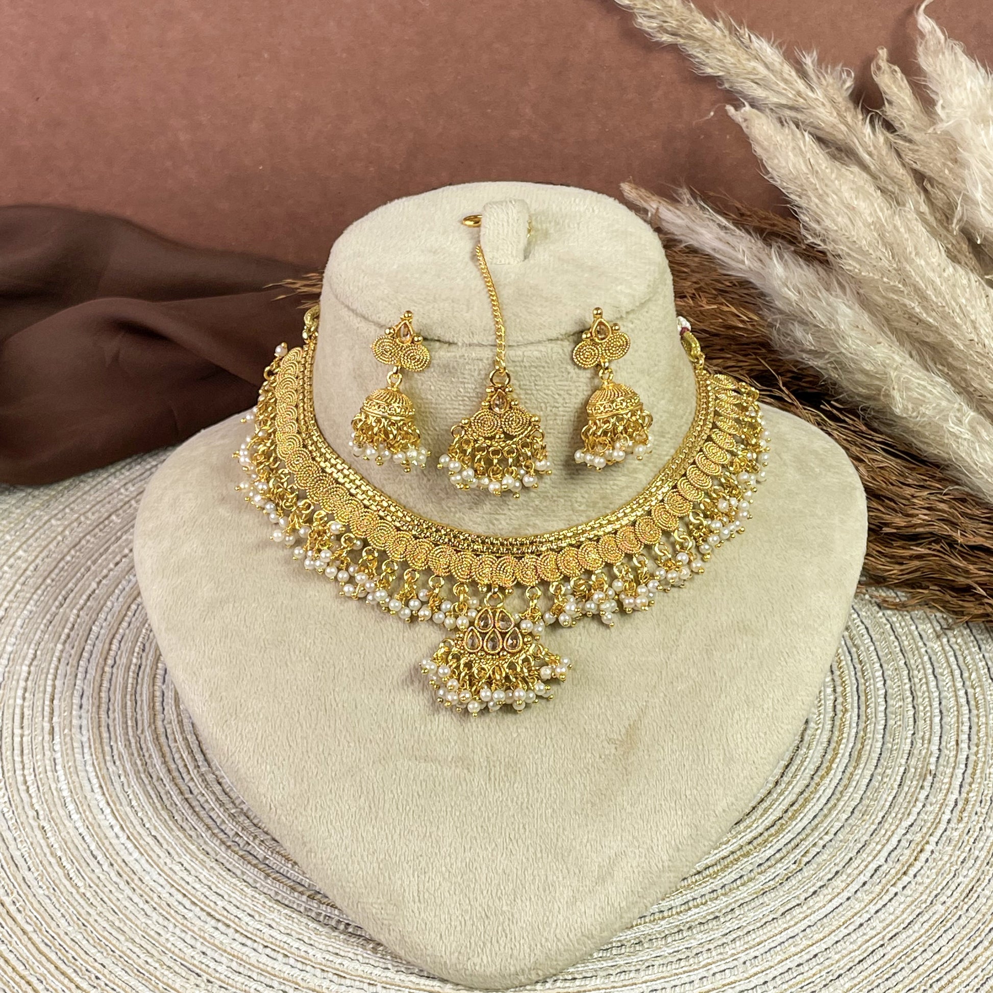 Imperial Copper Necklace Set