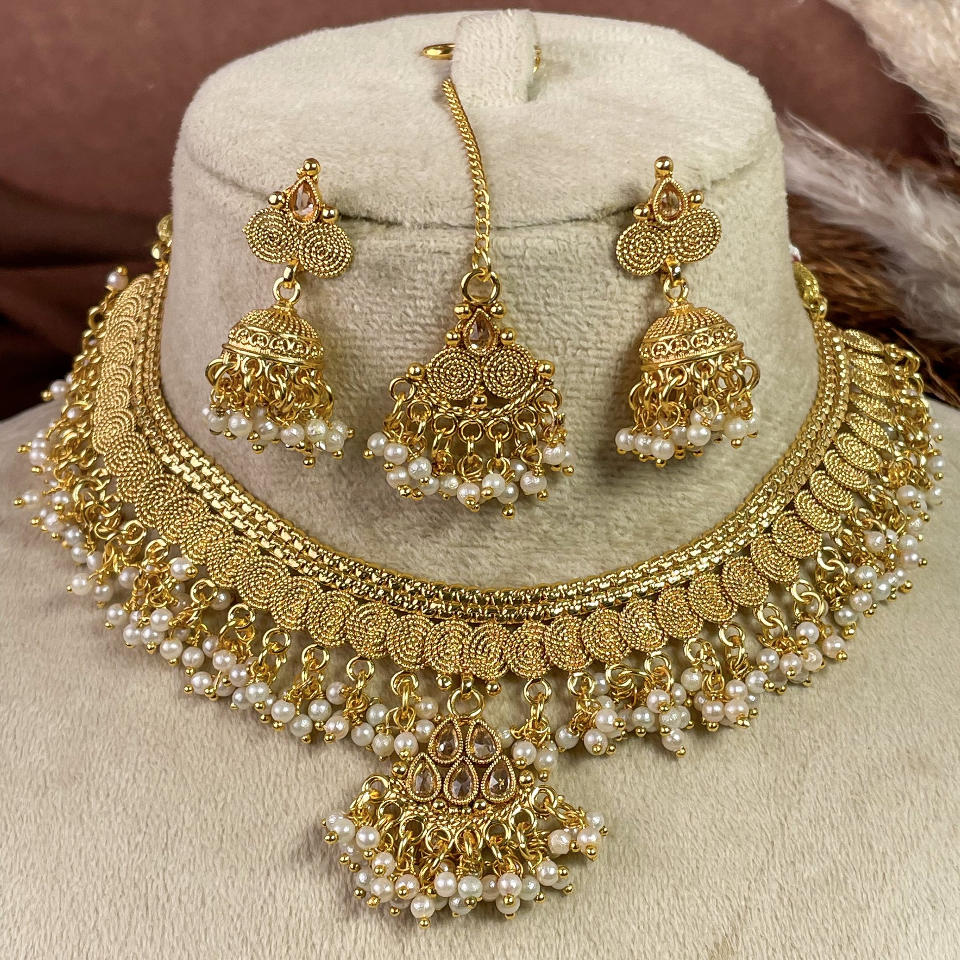 Imperial Copper Necklace Set