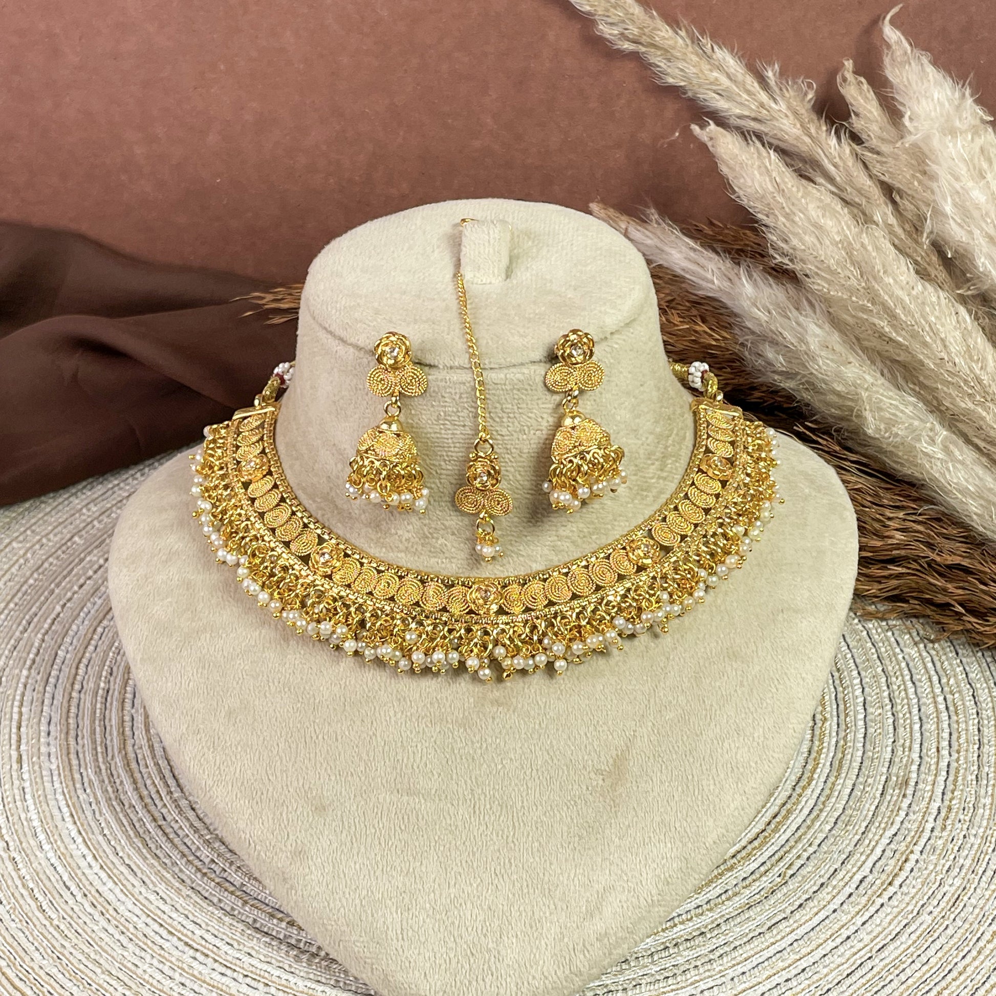 Grace Copper Necklace Set