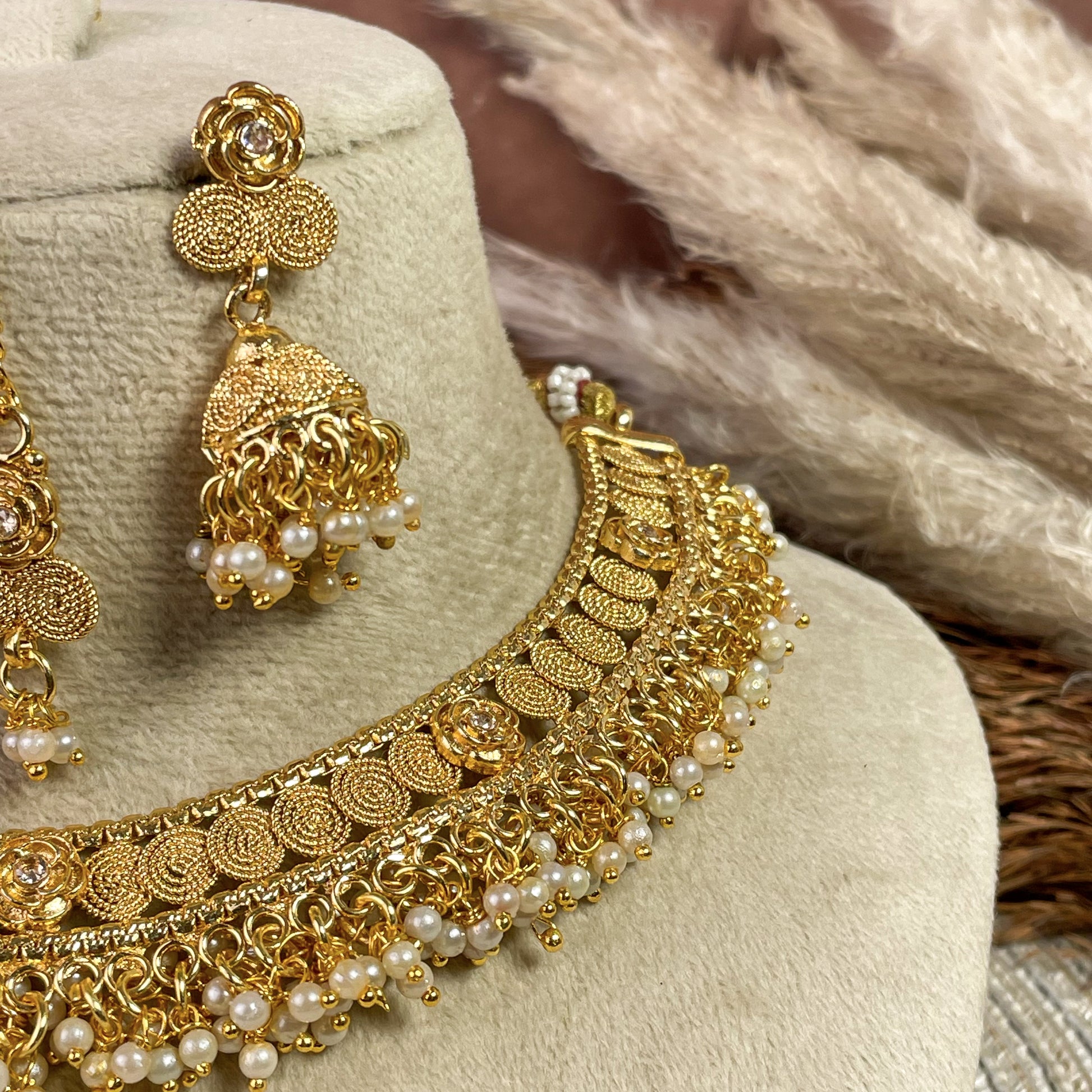 Grace Copper Necklace Set