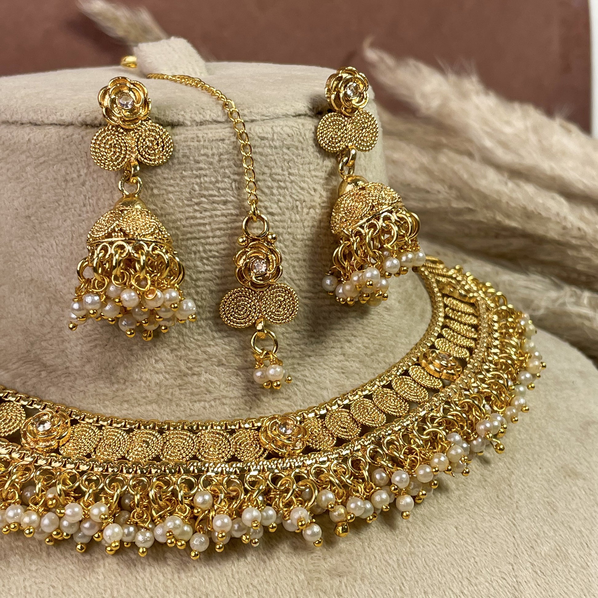 Grace Copper Necklace Set