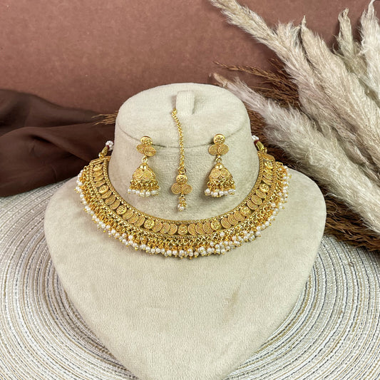 Celestial Copper Necklace Set