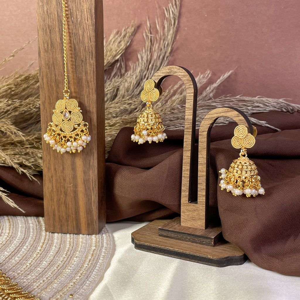 Heritage Glow Mogra Copper Mala Set