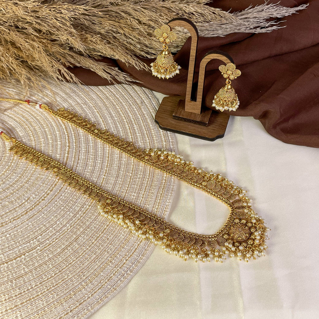 Golden Era Mogra Copper Mala Set