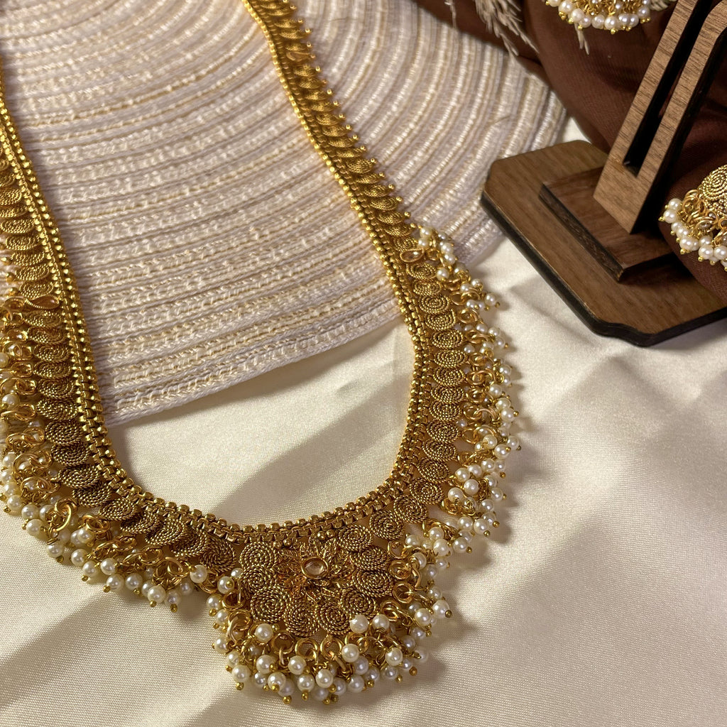 Timeless Grace Mogra Copper Mala Set