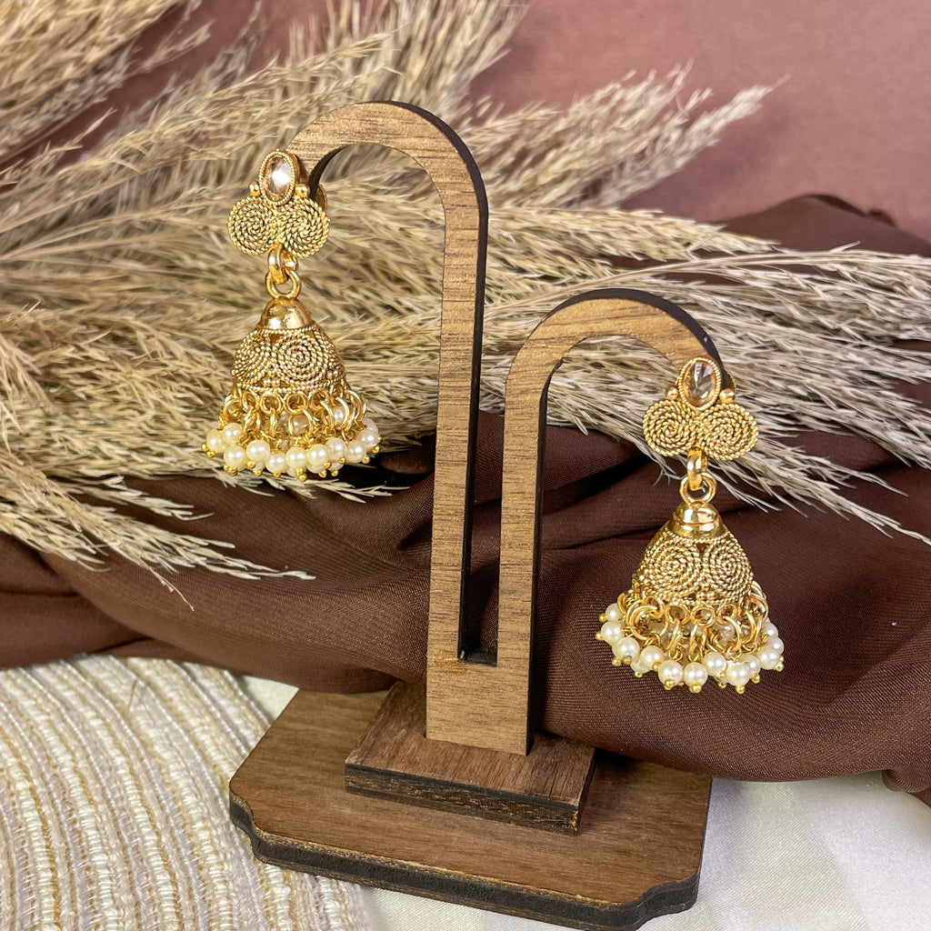 Radiant Heritage Mogra Copper Mala Set