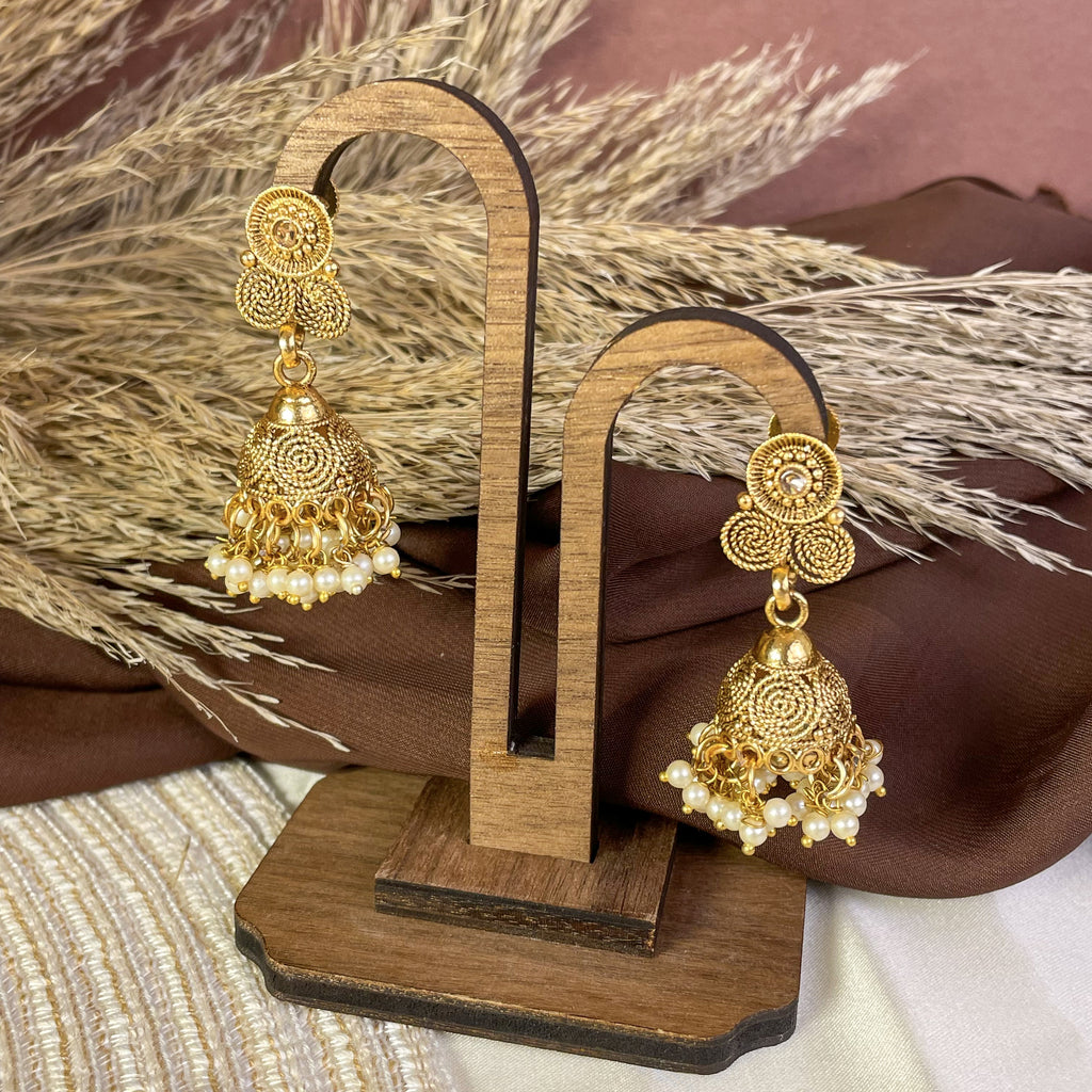 Celestial Aura Mogra Copper Mala Set